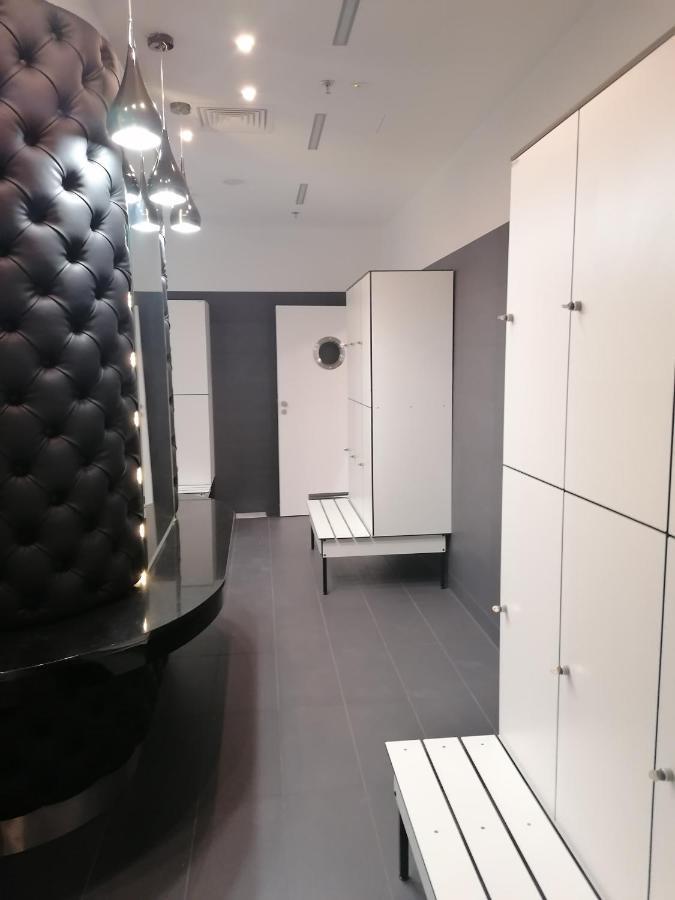 Szczecin Hanza Tower Apartment-Basen Екстериор снимка