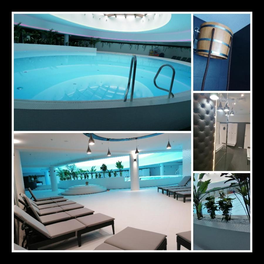 Szczecin Hanza Tower Apartment-Basen Екстериор снимка