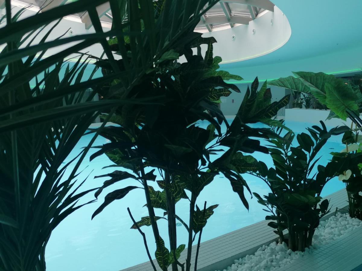 Szczecin Hanza Tower Apartment-Basen Екстериор снимка