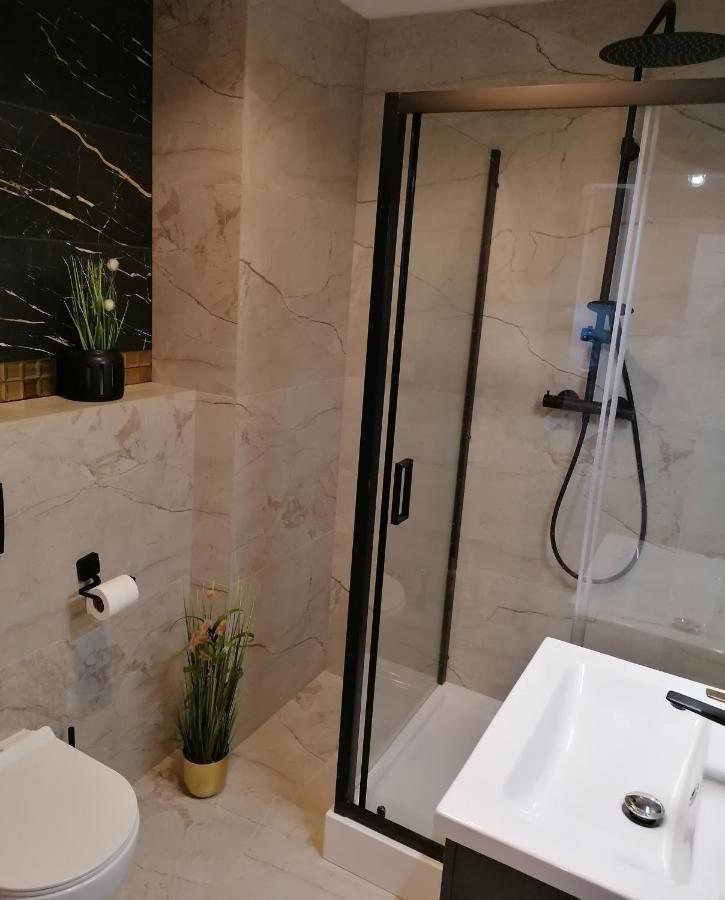 Szczecin Hanza Tower Apartment-Basen Екстериор снимка