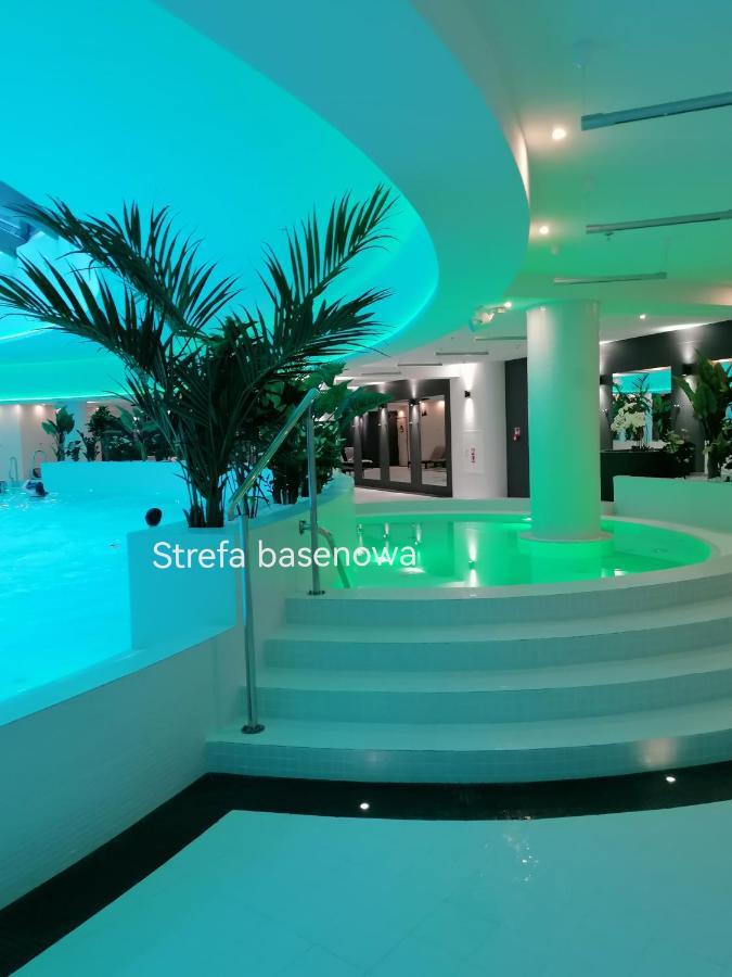 Szczecin Hanza Tower Apartment-Basen Екстериор снимка