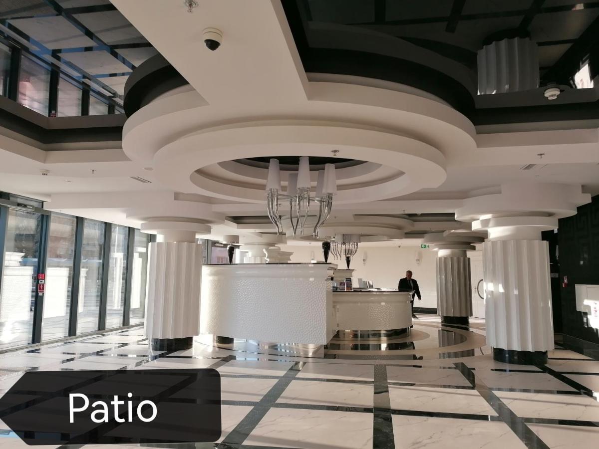 Szczecin Hanza Tower Apartment-Basen Екстериор снимка