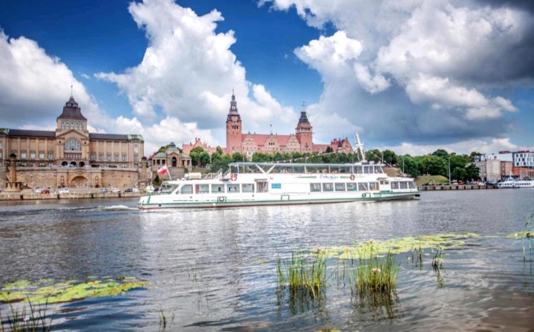 Szczecin Hanza Tower Apartment-Basen Екстериор снимка